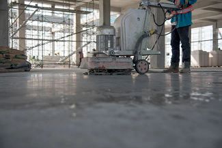 maquina cortar suelos de hormigon pulido
